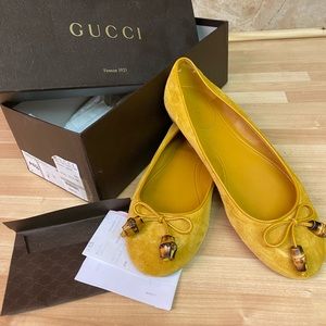 Gucci flats size 36 work ones